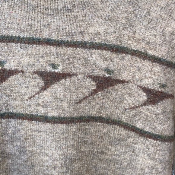 Vintage Shetland wool boys sweater. - Picture 2 of 6